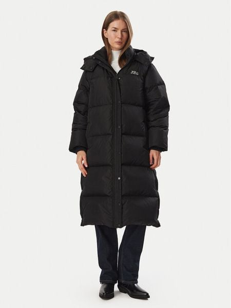 KARL LAGERFELD Kurtka zimowa B4W15042 Czarny Regular Fit. Czarne kurtki damskie Karl Lagerfeld, na zimę, l, bez wzorów, z syntetyku, bez kaptura. Za 1,749.00 zł.