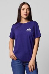 LEE MINI LOGO TEE DAMSKI T-SHIRT KOSZULKA Z KRÓTKIM RĘKAWEM BLUEPRINT L44KEPLH 112109916. Bluzki damskie Lee, l, bez wzorów, bez kołnierzyka, bez ramiączek. W wyprzedaży za 39.99 zł.