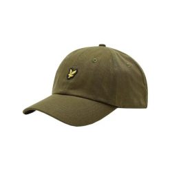 Czapka Lyle & Scott. Zielone czapki męskie LYLE AND SCOTT, bez wzorów, z bawełny, sportowe. Za 144.00 zł.