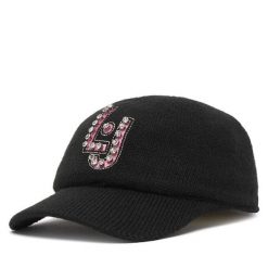 Czapka z daszkiem Liu Jo. Czarne czapki z daszkiem damskie Liu Jo, bez wzorów. Za 339.99 zł.