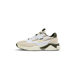 Buty sneakersy męskie sportowe męskie Fila RECADE. Białe buty sportowe na co dzień męskie Fila, bez zapięcia. Za 234.99 zł.