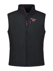 Geographical Norway Kamizelka softshellowa "Vakito" w kolorze czarnym rozmiar: 3XL. Czarne kamizelki męskie Geographical Norway, xl. Za 162.87 zł.