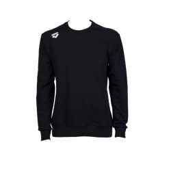 Bluza Arena Crew Solid. Czarne bluzy sportowe damskie Arena, l, bez wzorów, z bawełny, bez ramiączek, bez kaptura. Za 295.50 zł.
