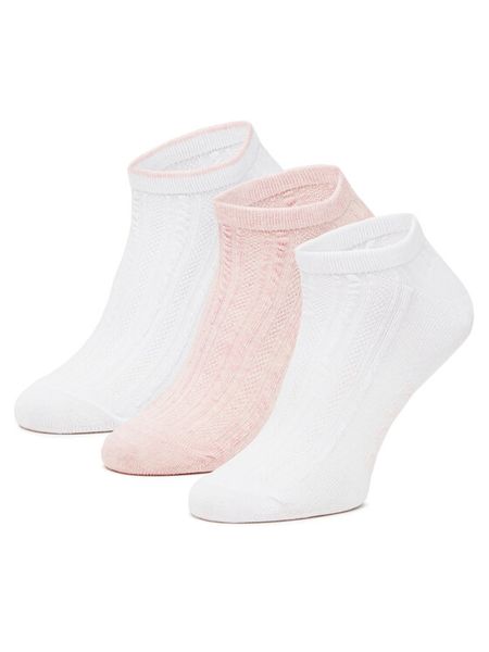 Roxy Stopki AS_ROXY_07S_SS25 (3-PACK) Biały. Białe skarpetki damskie Roxy, bez wzorów, z bawełny. Za 29.99 zł.