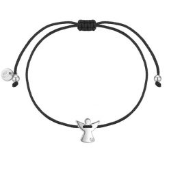 Glanzstücke München Bransoletka Aniol ze Srebra Sterling w srebrze z Diamentem Hodowanym w Laboratorium Bransoletki 1 ct Damski. Białe bransoletki damskie Glanzstücke München, srebrne. Za 220.99 zł.