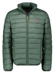 Geographical Norway Kurtka pikowana "Amigolor" w kolorze zielonym rozmiar: M. Zielone kurtki męskie Geographical Norway, m, bez wzorów, bez kaptura. Za 161.34 zł.