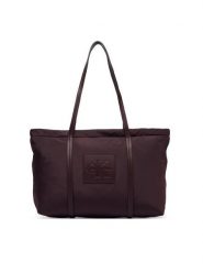 Calvin Klein Torebka Medium Tote LV04F3869G Bordowy. Czerwone torebki klasyczne damskie CALVIN KLEIN, bez wzorów, z materiału, bez dodatków. Za 449.99 zł.