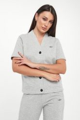 Bluza damska na guziki AERONAUTICA MILITARE. Bluzy bez kaptura damskie AERONAUTICA MILITARE, xs. Za 719.00 zł.