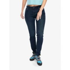 Spodnie wspinaczkowe damskie Black Diamond Forged Denim Pants. Niebieskie spodnie dresowe damskie Black Diamond, bez wzorów, z denimu, sportowe. Za 513.50 zł.