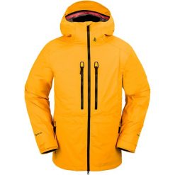 Kurtka narciarska Volcom Guide Gore-Tex. Żółte kurtki męskie Volcom, m, bez wzorów, z gore-texu, bez kaptura, narciarskie, gore-tex. W wyprzedaży za 2,559.00 zł.