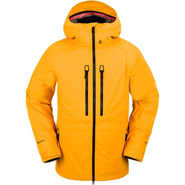 Kurtka narciarska Volcom Guide Gore-Tex. Żółte kurtki męskie Volcom, m, bez wzorów, z gore-texu, bez kaptura, narciarskie, gore-tex. W wyprzedaży za 2,559.00 zł.