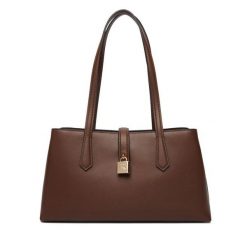 Torebka KARL LAGERFELD. Brązowe torebki klasyczne damskie Karl Lagerfeld, bez wzorów, bez dodatków. Za 1,299.00 zł.