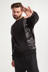 Bluza męska crewneck VERSACE JEANS COUTURE. Bluzy bez kaptura męskie Versace Jeans Couture, m, z jeansu. W wyprzedaży za 748.30 zł.
