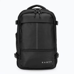 Plecak próżniowy KADVA ARTravel 30. Czarne plecaki damskie KADVA, bez wzorów, z materiału, wakacyjne. Za 219.99 zł.