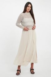 Spódnica midi jedwabna PESERICO. Spódniczki damskie Peserico, bez wzorów, z jedwabiu, midi. Za 2,139.00 zł.