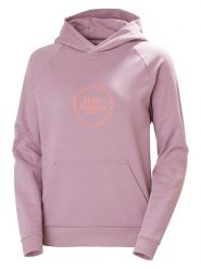 Helly Hansen Bluza "Core Graphic" w kolorze fioletowym rozmiar: S. Różowe bluzy z kapturem damskie Helly Hansen, s. Za 128.25 zł.