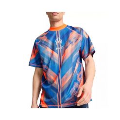 Koszulka retro OM. Niebieskie t-shirty sportowe męskie Puma, bez ramiączek, do piłki nożnej. W wyprzedaży za 304.50 zł.