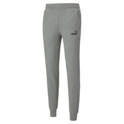 Spodnie męskie Puma ESS SLIM TR. Szare spodnie sportowe męskie Puma, z materiału. Za 224.00 zł.