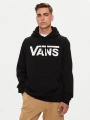 Bluza sportowa męska Vans Classic. Czarne bluzy sportowe męskie Vans, bez wzorów, z materiału, sportowe, bez kołnierzyka, bez ramiączek. Za 436.00 zł.
