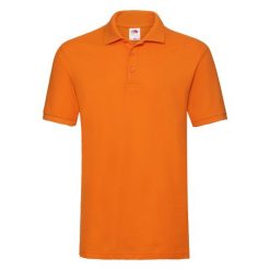 Koszulka Polo Premium Unisex Dla Dorosłych. Niebieskie bluzki sportowe damskie Fruit of the Loom, l, bez wzorów, bez ramiączek. Za 80.99 zł.