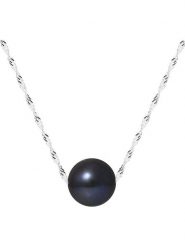 Pearline Złoty naszyjnik z perłą - dł. 42 cm rozmiar: onesize. Niebieskie naszyjniki damskie Pearline, złote. Za 695.99 zł.