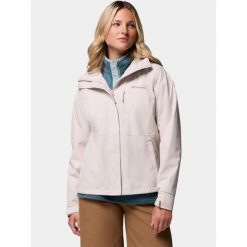 Płaszcz Przeciwdeszczowy Damski Columbia Hikebound II. Brązowe kurtki przeciwdeszczowe damskie Columbia, bez wzorów, sportowe. Za 499.00 zł.