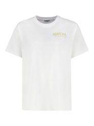 Sublevel Koszulka w kolorze białym rozmiar: M. Białe bluzki damskie Sublevel, m, bez wzorów, z bawełny, bez kołnierzyka, bez ramiączek. Za 52.17 zł.