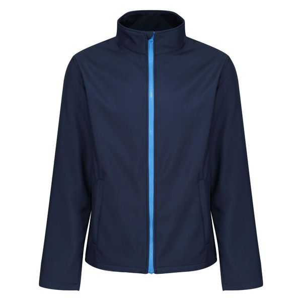 Męska Kurtka Soft Shell Ablaze Printable. Niebieskie kurtki męskie Regatta, m, bez wzorów, sportowe, bez kaptura. Za 100.99 zł.