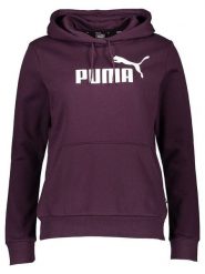 Puma Bluza "Essential Logo" w kolorze fioletowym rozmiar: M. Różowe bluzy z kapturem damskie Puma, m. Za 145.26 zł.