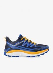 Buty turystyczne męskie Lumberjack Novo. Niebieskie buty trekkingowe męskie Lumberjack, z dzianiny, bez zapięcia, trekkingowe. Za 299.99 zł.