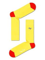 Happy Socks Skarpety w kolorze żółtym rozmiar: 36-40. Żółte skarpetki męskie Happy Socks, bez wzorów. Za 61.02 zł.