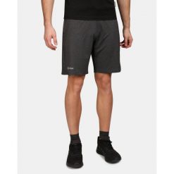 Męskie spodenki fitness Kilpi NANTES-M. Czarne szorty męskie Kilpi, m, na fitness i siłownię. Za 91.56 zł.