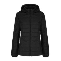 Kurtka damska DIADORA L. HOODIE LIGHT JACKET CHROMIA. Czarne kurtki damskie Diadora, l, bez wzorów, z poliesteru, bez kaptura. Za 109.99 zł.