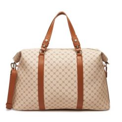 Torba weekendowa Nine West. Brązowe torebki klasyczne damskie Nine West, bez wzorów, bez dodatków. Za 369.99 zł.