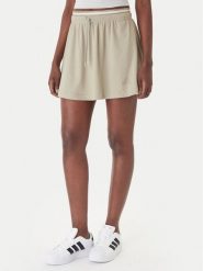 Adidas Spódnica mini KA2473 Zielony Loose Fit. Zielone spódniczki damskie Adidas, l, bez wzorów, z bawełny, mini. Za 199.99 zł.