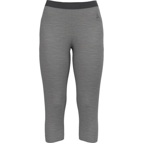 Legginsy termoaktywne damskie Odlo MERINO 200 base layer 3 /4 bottoms. Szare bielizna termoaktywna damska Odlo, bez wzorów. Za 379.99 zł.