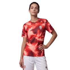 Damska piłkarska koszulka treningowa Siroko RSG Prematch Tee Player W. Czerwone t-shirty damskie SIROKO, xl, bez wzorów, z materiału, bez kołnierzyka. Za 152.00 zł.