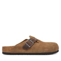 Klapki Birkenstock. Brązowe klapki i japonki męskie Birkenstock. Za 639.99 zł.