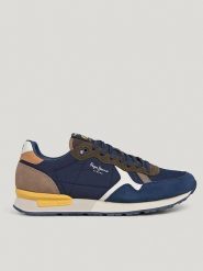 Pepe Jeans FOOTWEAR Skórzane buty w kolorze granatowo-oliwkowym do biegania rozmiar: 44. Brązowe obuwie do biegania damskie Pepe Jeans FOOTWEAR. Za 204.95 zł.