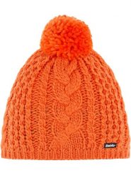 Eisbär Czapka "Afra" w kolorze pomarańczowym rozmiar: onesize. Pomarańczowe czapki zimowe damskie Eisbar, z wełny. Za 100.99 zł.