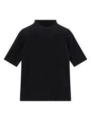 Jeanne Baret Koszulka "Navarino" w kolorze czarnym rozmiar: 44. Czarne bluzki damskie Jeanne Baret, bez wzorów, z wełny, bez kołnierzyka. Za 179.22 zł.