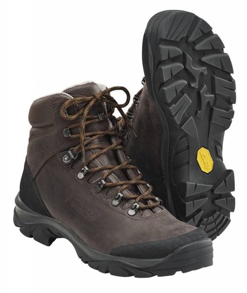 Średnie buty turystyczne Pinewood. Brązowe buty trekkingowe męskie Pinewood, bez zapięcia, trekkingowe. Za 809.99 zł.