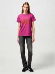 Wrangler Dżinsy - Regular fit - w kolorze antracytowym rozmiar: W27/L30. Czarne jeansy damskie Wrangler. Za 127.35 zł.