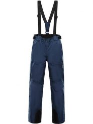 Alpine Pro Spodnie narciarskie "Edesa 2" w kolorze granatowym rozmiar: XS. Niebieskie spodnie dresowe damskie Alpine Pro, m, bez wzorów. Za 279.78 zł.