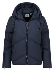 Geographical Norway Kurtka pikowana "Brenda" w kolorze granatowym rozmiar: L. Niebieskie kurtki damskie Geographical Norway, l, bez wzorów, bez kaptura. Za 368.96 zł.