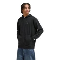 Bluza na zamek dla Mężczyzn LORION Czarny. Czarne bluzy bez kaptura męskie DC Shoes, m, z bawełny. Za 319.99 zł.