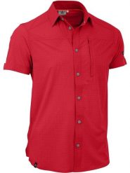 Maul Sport Koszula funkcyjna "Veniv" w kolorze czerwonym rozmiar: 58. Czerwone koszule męskie Maul Sport, bez wzorów, z materiału, bez kołnierzyka, bez ramiączek. Za 173.99 zł.