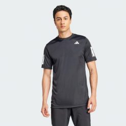Koszulka Club Tennis CLIMACOOL 3-Stripes. Białe t-shirty damskie Adidas, l, bez wzorów, z materiału, bez kołnierzyka. Za 179.00 zł.