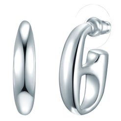 Lulu & Jane Kolczyki Stop metali Srebrny 1 ct Damski. Szare kolczyki damskie Lulu & Jane, srebrne. Za 79.99 zł.