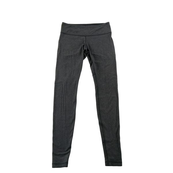 Second life - Legginsy damskie Lululemon Wunder Under z niskim stanem - Jak nowy. Czarne legginsy damskie LULULEMON, s, bez wzorów, z materiału, z obniżonym stanem, na fitness i siłownię. Za 149.06 zł.